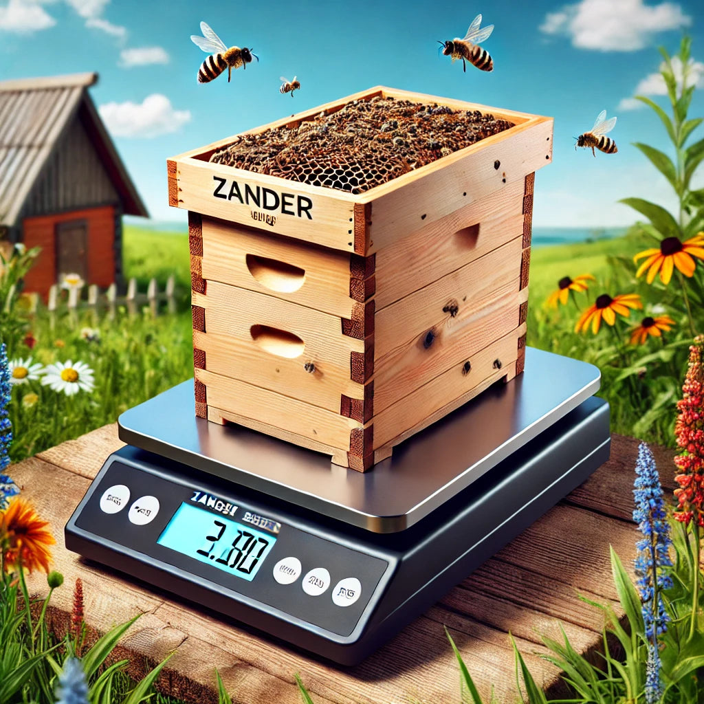 Jetzt-ist-Futterverbrauch-enorm-groß-Kontrolle Apisfarm Imkerei