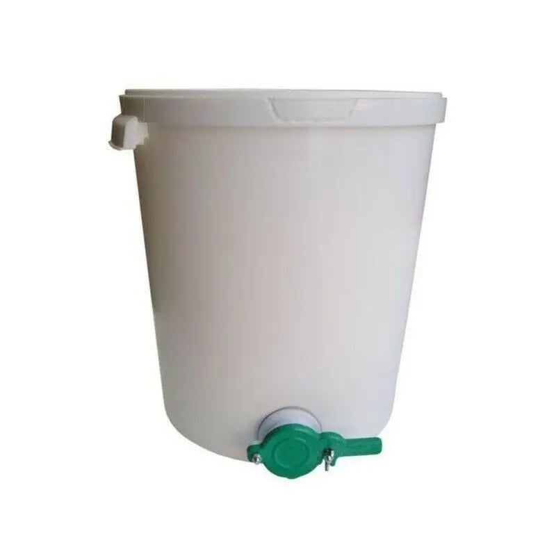 Honigeimer 30L mit Quetschhahn aus lebensmittelechtem Kunststoff – Apisfarm