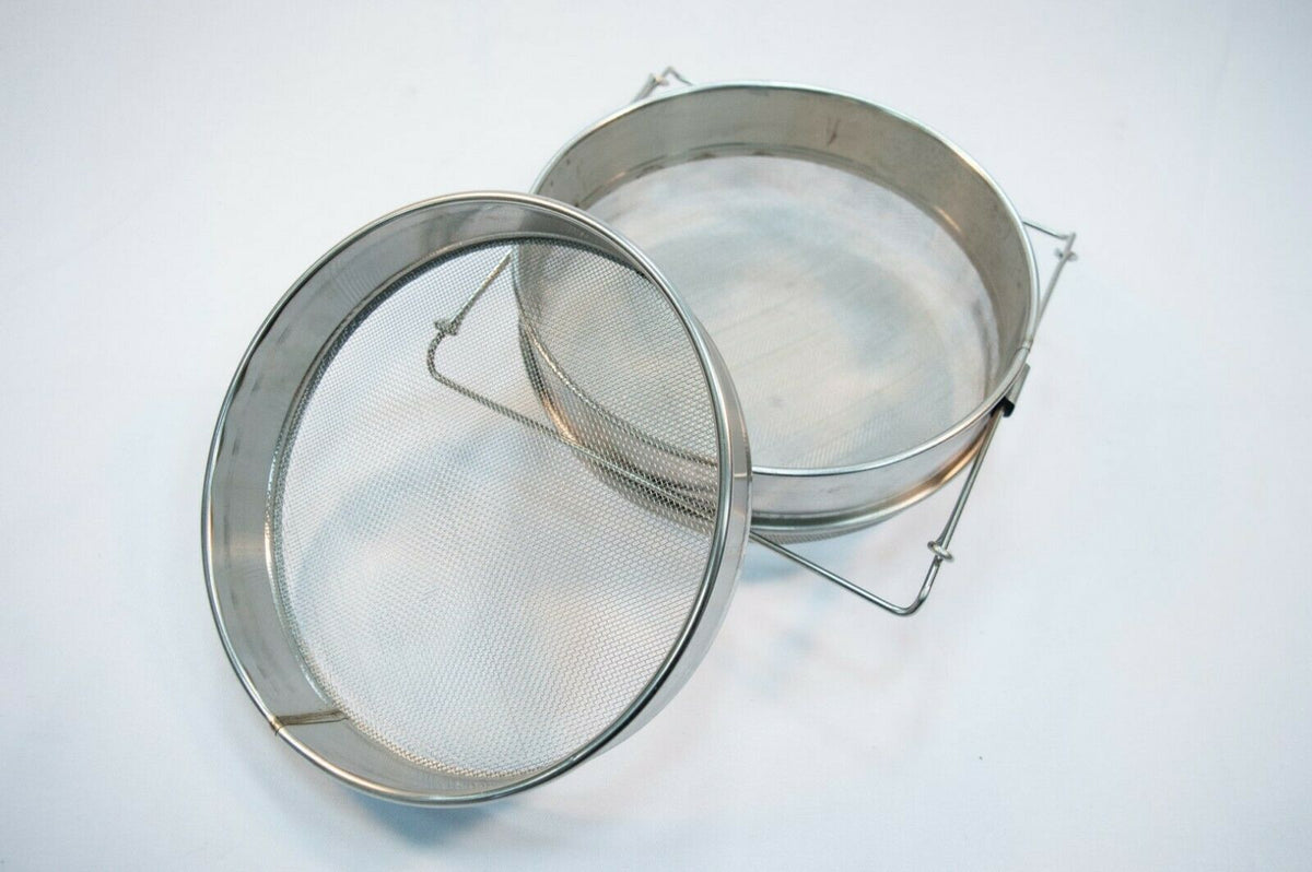 Honig Doppelsieb aus Edelstahl für Imker – feine Honigfiltration mit Dr. Liebig Qualität