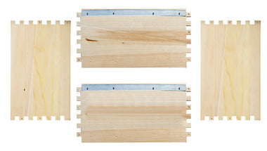 Dadant US  Brutraumzarge als Bausatz Weymouthskiefer-Apisfarm Apisfarm