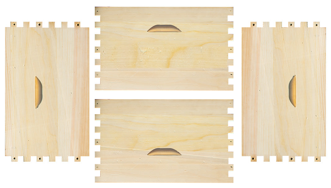 Dadant US  Brutraumzarge als Bausatz Weymouthskiefer-Apisfarm Apisfarm