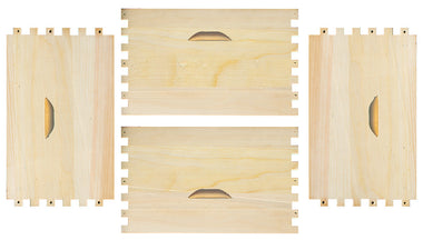 Dadant US  Brutraumzarge als Bausatz Weymouthskiefer-Apisfarm Apisfarm