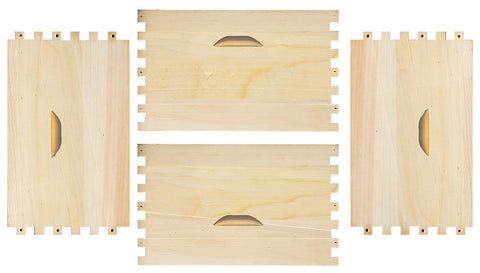 Dadant US  Brutraumzarge als Bausatz Weymouthskiefer-Apisfarm Apisfarm