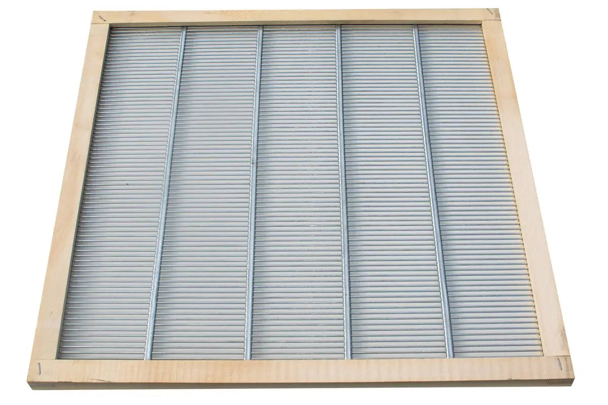 Absperrgitter in Holzrahmen für Dadant US Beute 12er - 505x505 mm Apisfarm Apisfarm