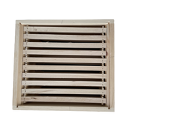 DN Beute Dr. Liebig mit 30 gedrahteten Rähmchen – hochwertige Bienenbeute aus Weymouthskiefer von Apisfarm