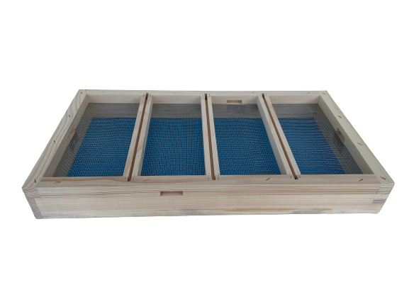 Begattungskasten Miniplus für 4 Königinnen auf Mini-Plus Rähmchen-APISFARM Apisfarm