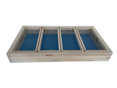 Begattungskasten Miniplus für 4 Königinnen auf Mini-Plus Rähmchen-APISFARM Apisfarm