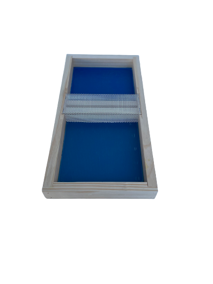 Zander Ablegerkasten mit 5 Rähmchen, Fütterzarge und Deckel-Apisfarm Apisfarm