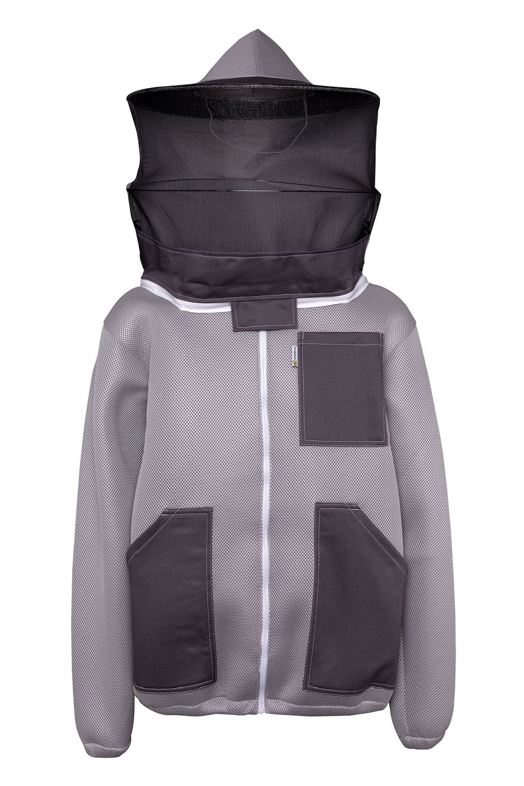 3D Luft-Imkerschutzjacke, Dreilagige mit Rundenhut und Schleier XL Größe Apismarket