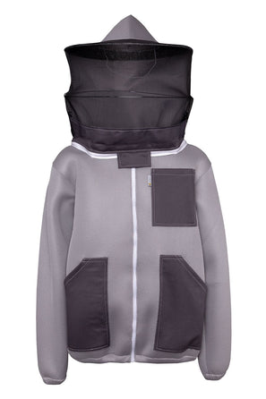 3D Luft-Imkerschutzjacke, Dreilagige mit Rundenhut und Schleier XL Größe Apismarket