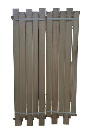 Zander Rähmchen 100 Stück, Hoffmann Seitenteile, gedrahtet & geöst 

