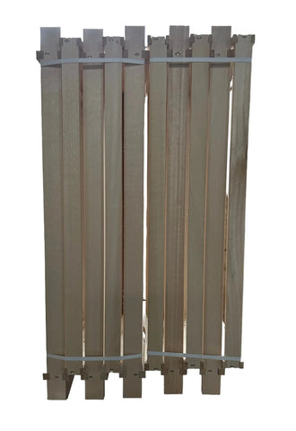 Zander Rähmchen 100 Stück, Hoffmann Seitenteile, gedrahtet & geöst 

