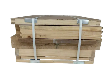 Holz-Futtertasche Zander doppelte Wabenbreite Holz-Futtertasche Zander doppelte Wabenbreite