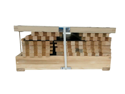 Dadant US 12er Beute als Bausatz, Trennschied, Weymouthskiefer, Imkereibedarf Apisfarm